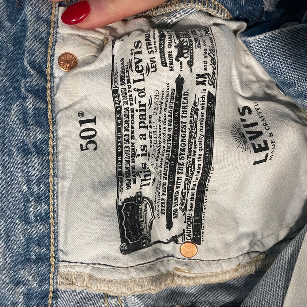 Levi's 501 limited edition. Sz 24 - Picture 8 of 11